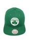 Boné Mitchell & Ness Snapback Boston Celtics Verde - Marca Mitchell & Ness