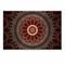 Tela  Decorativa em Canvas Love Decor  Mandala Red Multicolorido 90x60cm - Marca Wevans