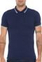 Camisa Polo Colcci Reta Logo Azul - Marca Colcci