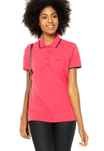 Camisa Polo Colcci Rosa - Marca Colcci