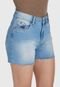Shorts Jeans HNO Jeans Curto Barra Desfiada Azul - Marca HNO Jeans