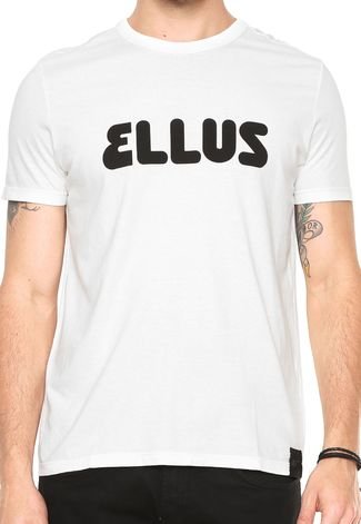 Camiseta Ellus Fine Off-white