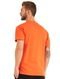 Camiseta Forum Masculina Slim Abstract Hand Laranja - Marca Forum