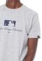 Camiseta New Era Major League Baseball Cinza - Marca New Era