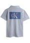 Camiseta Calvin Klein Kids Menino Estampa Cinza - Marca Calvin Klein Kids