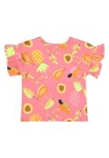 Conjunto Infantil com Blusa e Short para Menina Bee Loop Rosa - Marca Bee Loop