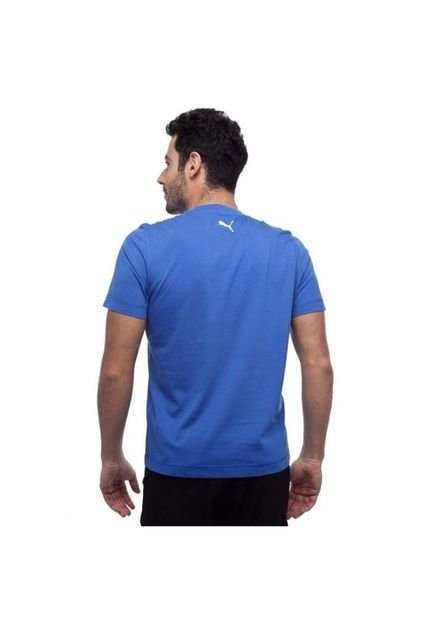 Camiseta Graphic Story Azul - Marca Puma