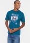 Camiseta Fatal Estampada Money Azul Tempestade - Marca Fatal