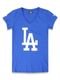 Camiseta New Era Baby Look Los Angeles Dodgers Royal - Marca New Era