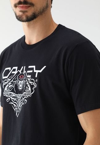 Camiseta Oakley Reta Ellipse Preta