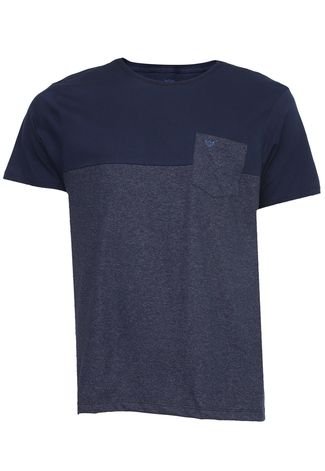 Camiseta Colombo Recortes Azul