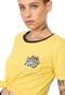 Camiseta Volcom Stoked On Stone Amarela - Marca Volcom