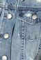 Colete Mandi Rock Jeans Azul - Marca Mandi