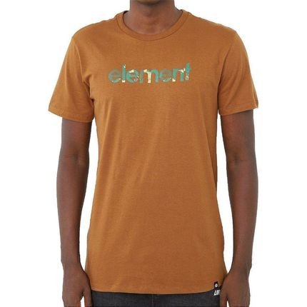 Camiseta Element Water Camo Mark Masculina Marrom - Marca Element