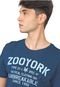 Camiseta Zoo York Hardcore Zy Azul-Marinho - Marca Zoo York