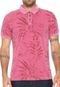 Camisa Polo Aramis Floral Rosa - Marca Aramis