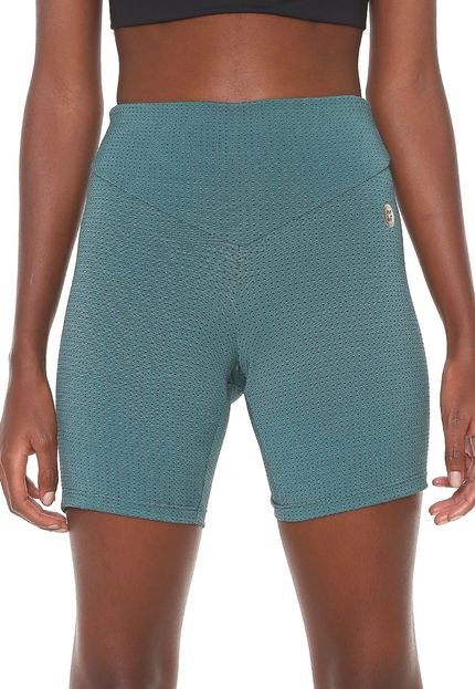 Bermuda Colcci Fitness Logo Verde - Marca Colcci Fitness