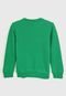 Blusa adidas Performance Longo Infantil Essentials Logo Verde - Marca adidas Performance