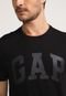Camiseta GAP Logo Preta - Marca GAP