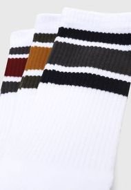Pack 3 Calcetines Only & Sons ONSFINNICK STRIPE TENNIS SOCK 3-PACK Blanco