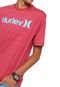 Camiseta Hurley Silk One&Only Color Vermelha - Marca Hurley