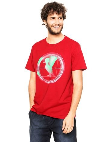 Camiseta Reserva Pica Pau Radar Vermelha