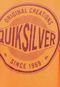 Camiseta Quiksilver Básica Bassline Berry Laranja - Marca Quiksilver