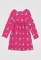 Vestido Kyly Infantil Bailarina Rosa - Marca Kyly