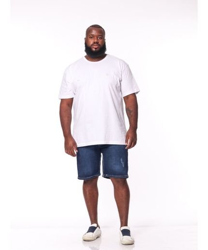 Bermuda Masculina Jeans com Elastano Plus Skinny Razon Jeans - Marca Razon Jeans