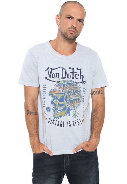 Camiseta Von Dutch Vintage Best Cinza - Marca Von Dutch 