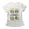 Camiseta Feminina Cubo Mágico - Off White - Marca Studio Geek 