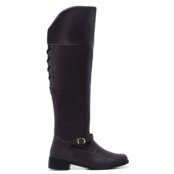 Bota Montaria Feminina Cano Longo Over The Knee Country Schiareli 11503 Marrom - Marca Schiareli