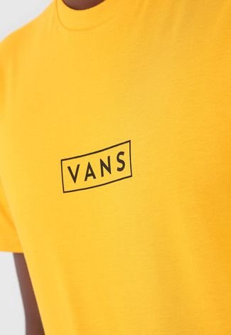 Camiseta Vans Easy Box Ss Amarela