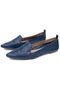 Sapato Mocassim Sapatilha  Conforto SB Shoes ref.40130 Azul - Marca SB Shoes