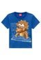 Camiseta Infantil Menino Kyly Azul - Marca Kyly
