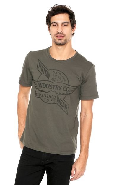 Camiseta Triton Industry  Verde - Marca Triton