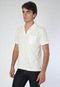 Camisa Polo Mandi Modern Off-White - Marca Mandi