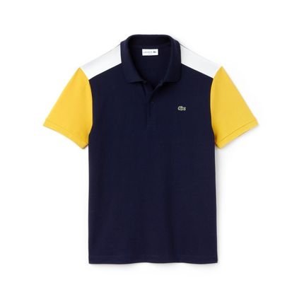 Polo  Manga Longa Lacoste Azul - Marca Lacoste