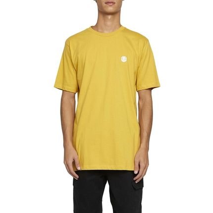 Camiseta Element Basic Crew Color WT24 Masculina Amarelo - Marca Element