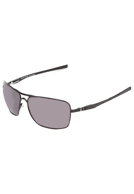 Óculos de Sol Oakley Plaintiff Squared Pol Black w/Warm Grey Preto - Marca Oakley