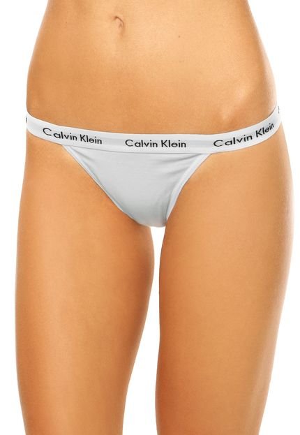 Calcinha Calvin Klein Underwear Tanga Branca - Marca Calvin Klein Underwear