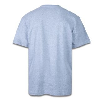 Camiseta New Era Regular Sacramento Kings Mescla Cinza