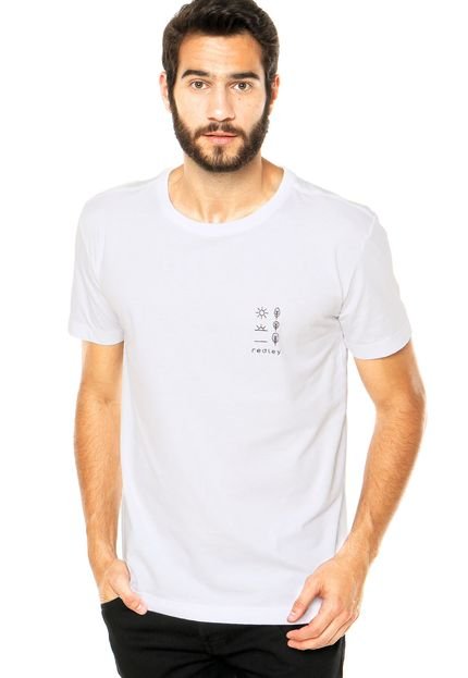 Camiseta Redley Estampa Branca - Marca Redley