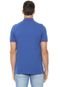 Camisa Polo Calvin Klein Reta Listras Azul - Marca Calvin Klein
