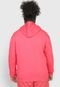 Blusa de Moletom Flanelada Fechada Nike SB Craft Rosa - Marca Nike SB