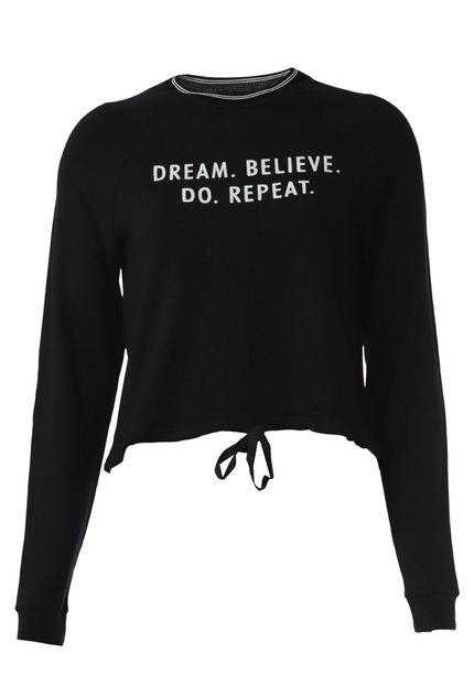 Blusa Rovitex Dream Believe Preta - Marca Rovitex