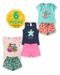 Kit 3 Conjunto Infantil Juvenil Menina de cotom 1 ao 16 roupa de calor Multicolorido - Marca CANOAH CONFECÇÃO