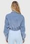 Jaqueta Jeans Dress to Cropped Passador Azul - Marca Dress to