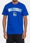 Camiseta NBA Masculina Metallic Golden State Warriors Azul Royal - Marca NBA