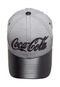 Boné Coca Cola Accessories Logo Color Cinza/Preto - Marca Coca-cola